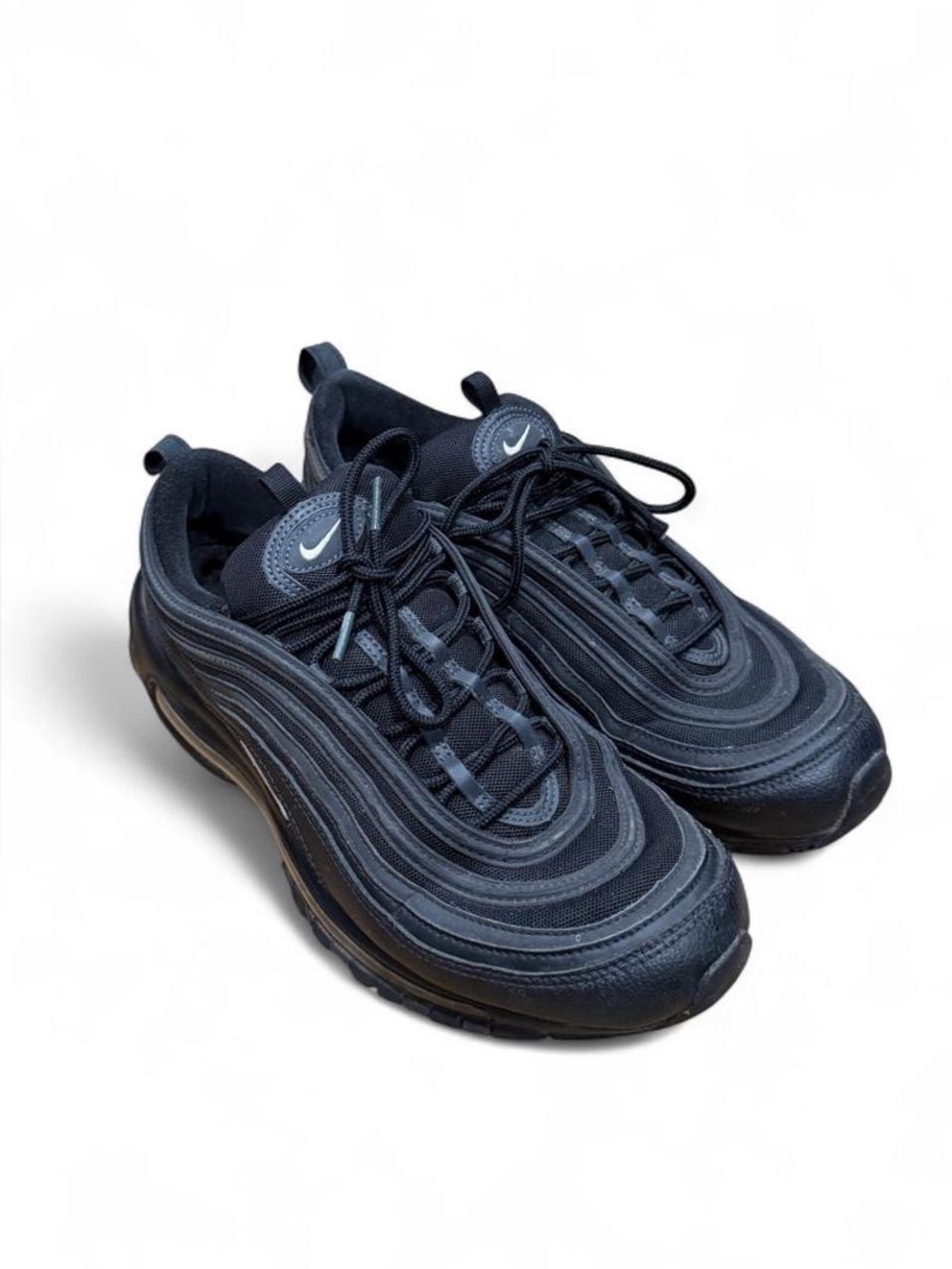 Nike Air Max 97 Black Anthracite Terry Cloth Y2K Sneakers Men’s 11.5